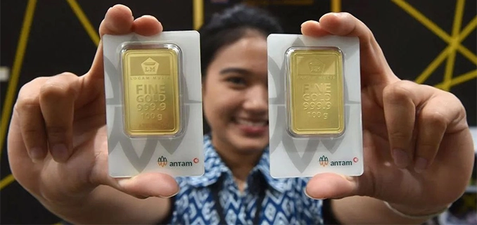 Update Harga Emas Antam 22 November 2025 Kembali Melemah