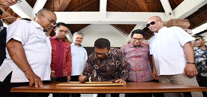 Yandri BUMDes Gentha Persada Buka Lapangan Kerja Pasar Tani