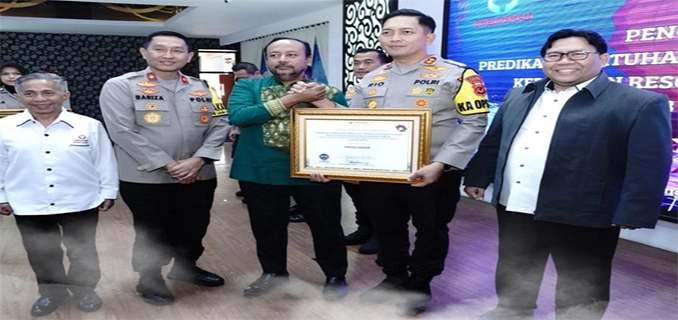 Kapolres Bogor Raih detik Jabar Awards Dorong Layanan Publik