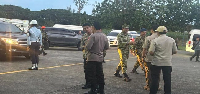 Menhan Prabowo Pimpin Ratas Menhan & Kapolri Rapat ke Aceh