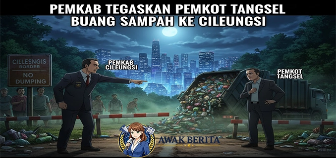 Pemkab Tegaskan Pemkot Tangsel Buang Sampah ke Cileungsi