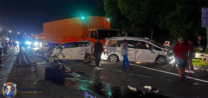 7 Fakta Tabrakan Beruntun di Tol Cipularang 10 Kendaraan